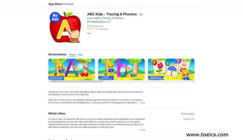 ABC　Kids – Tracing & Phonics