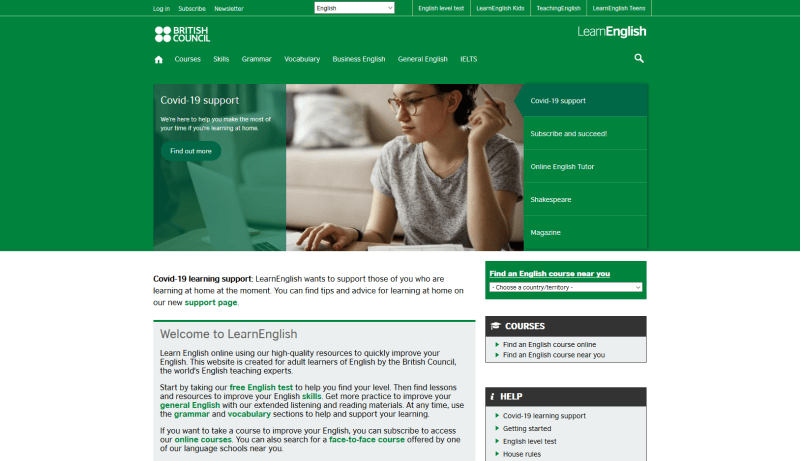 Learn English, British Council